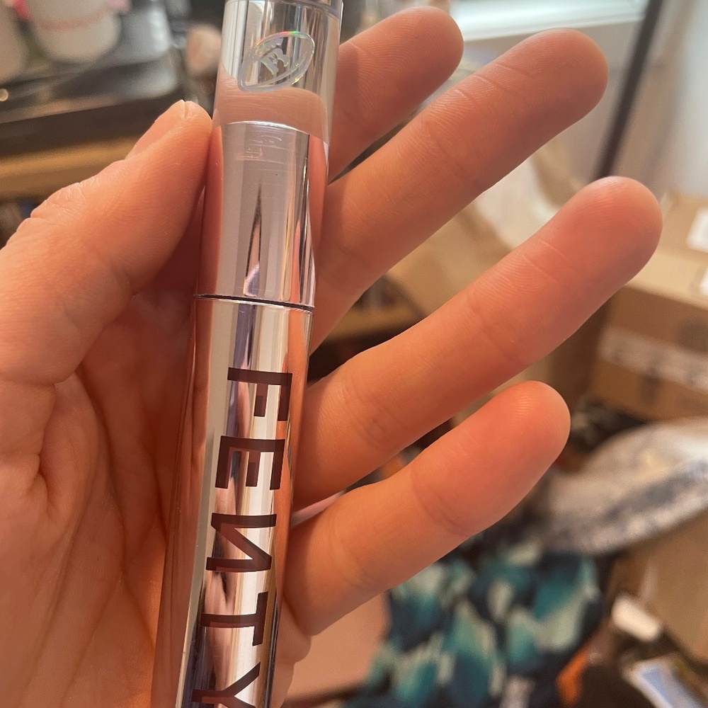 Fenty Super Bowl Edition lipstick in Riri